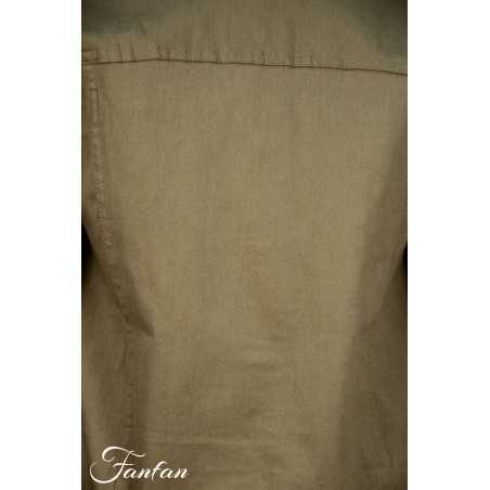 Orientique Naturally Cotton jacket 22708 olive green