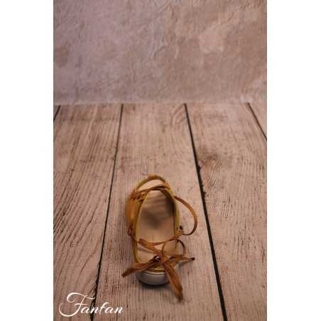 Trippen Sandale à laçage Vivid Olive waw