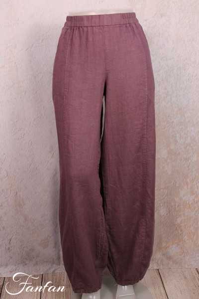 Grizas Pants Mauve Linen 3178/2-L257