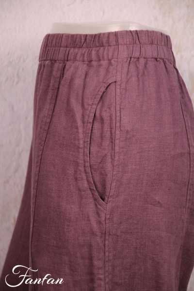 Grizas Pants Mauve Linen 3178/2-L257