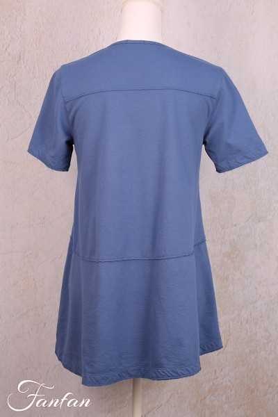 Grizas Blouse Blue cotton 52417-T58-233
