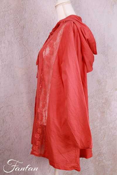 Les Ours Veste Tiago Long Flex Framboise