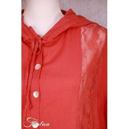 Les Ours Jacket Tiago Long Flex Raspberry