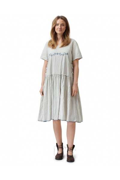 Ewa I Walla Dress 55745 Original Striped Cotton