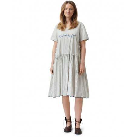 Ewa I Walla Dress 55745 Original Striped Cotton
