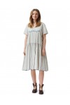 Ewa I Walla Dress 55745 Original Striped Cotton