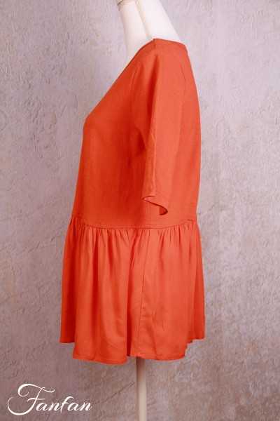 Orientique Top manches courtes 12213 Red glow