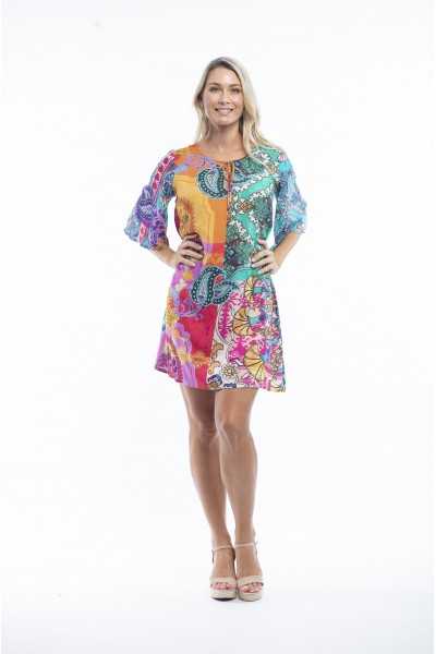 Orientique Robe Digital 71367 Mix 2