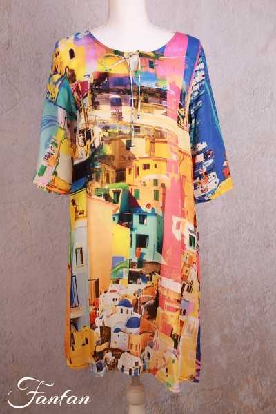 Orientique Robe Digital 71367 Mix 6