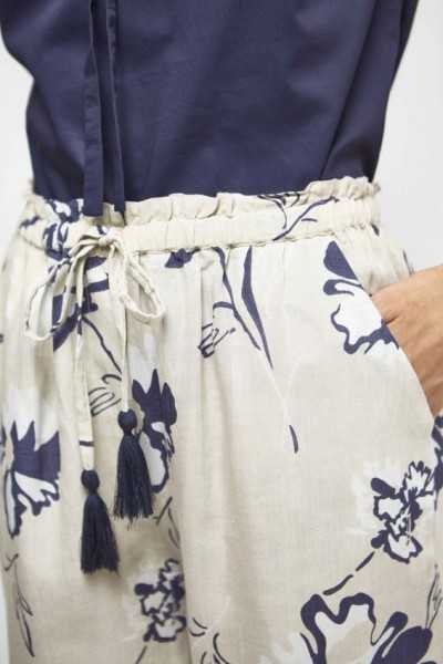 Van-Dos Pantalon 7375135 Blue Flower