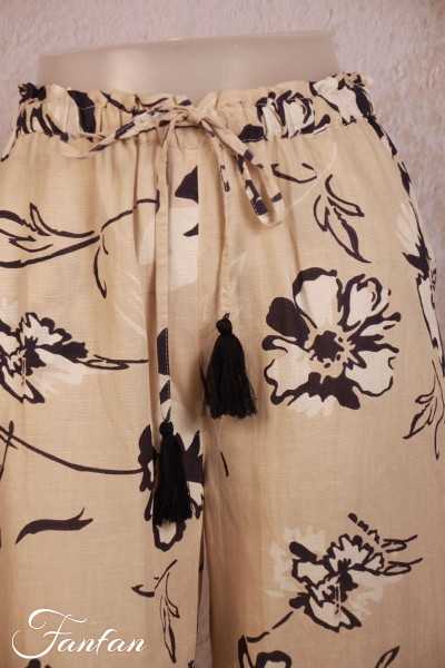 Van-Dos Pantalon 7375925 Blue Flower