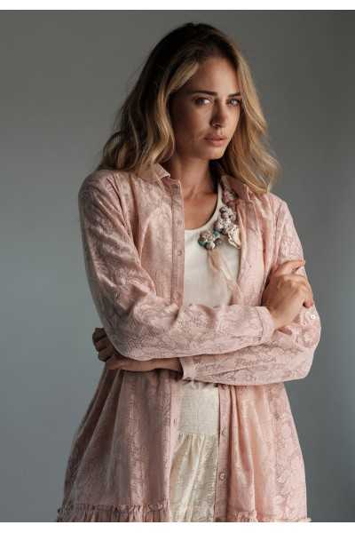 Rhum Raisin Chemise Rose Les Unis 3