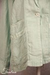 Elemente Clemente Blazer in linen Talito Aquaverde
