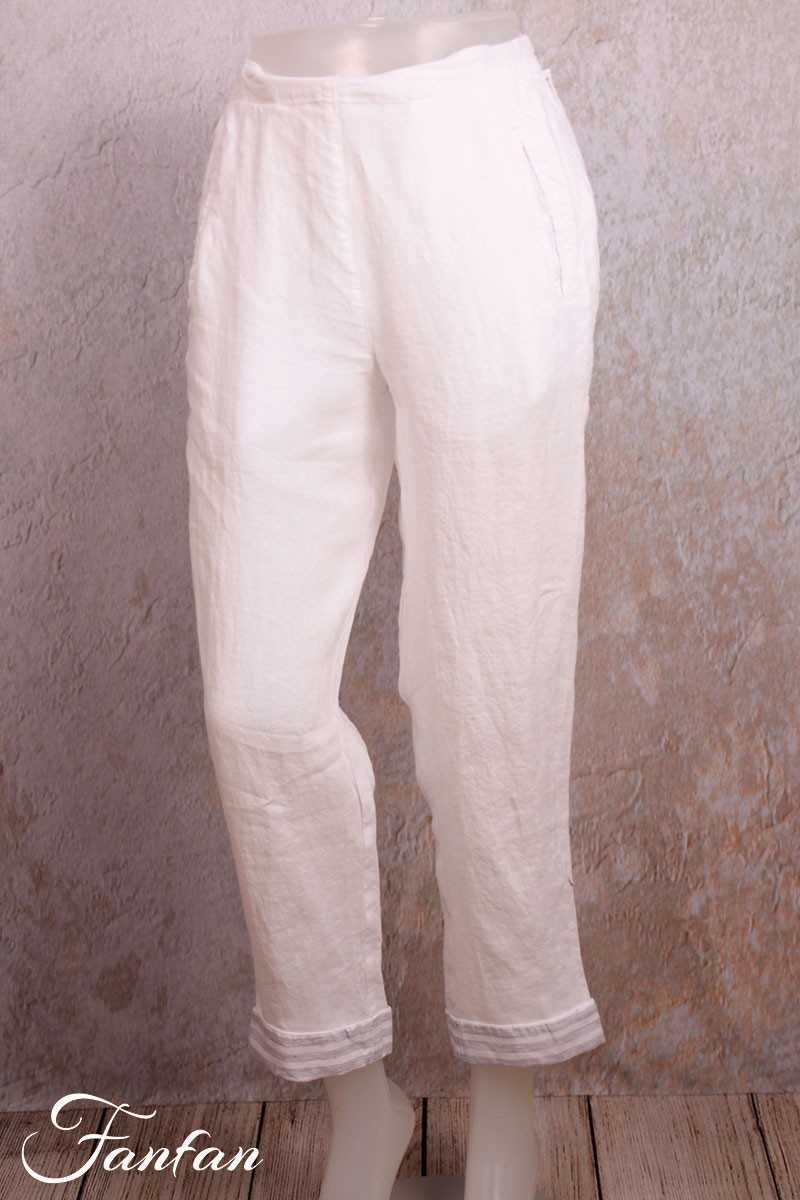 Elemente Clemente Pantalon Geisha white
