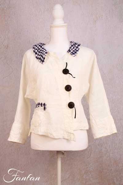 Mara Gibbucci Linen jacket 53-76