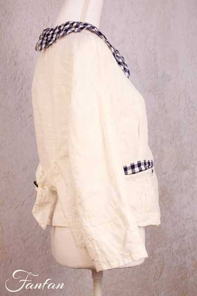 Mara Gibbucci Linen jacket 53-76