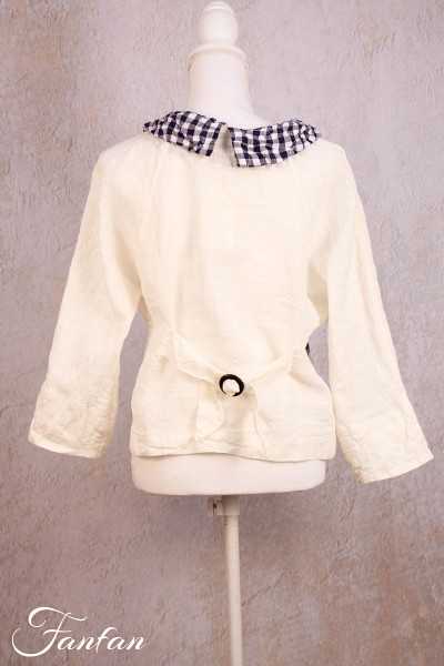 Mara Gibbucci Linen jacket 53-76