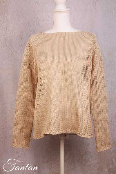 Ewa I Walla Pullover en laine 44845 Beige