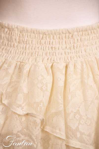 Rhum Raisin Skirt Ecru Les Unis 30