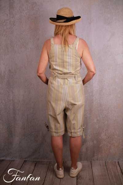 Rhum Raisin Salopette Rosa 42