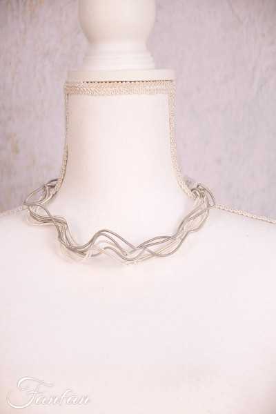 Sandrine Giraud Collier Liane gris