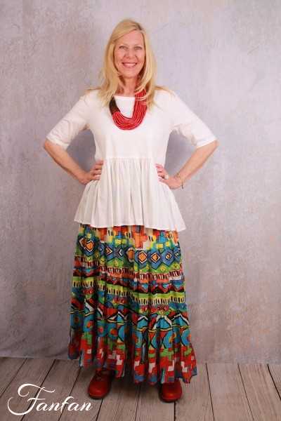 Orientique Top manches courtes 12213  white