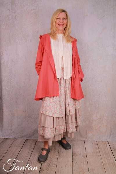 Les Ours Veste Tiago Long Flex Framboise