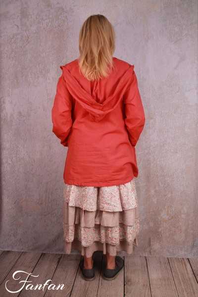 Les Ours Veste Tiago Long Flex Framboise