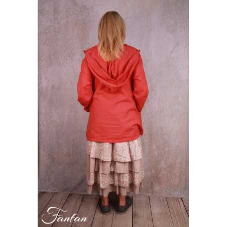 Les Ours Veste Tiago Long Flex Framboise