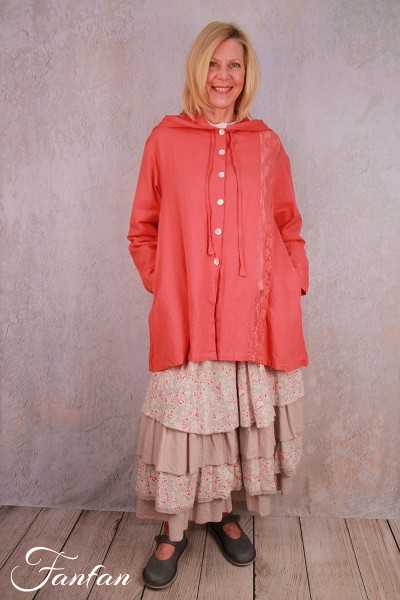 Les Ours Veste Tiago Long Flex Framboise