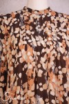 Ivko Robe motif pois 222744 Almond