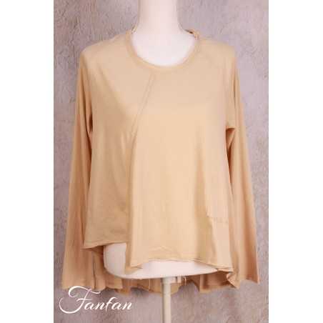 Ewa I Walla Blouse Jersey 44862 Ivory