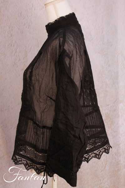 Ewa I Walla Blouse 44867 Organdie Black