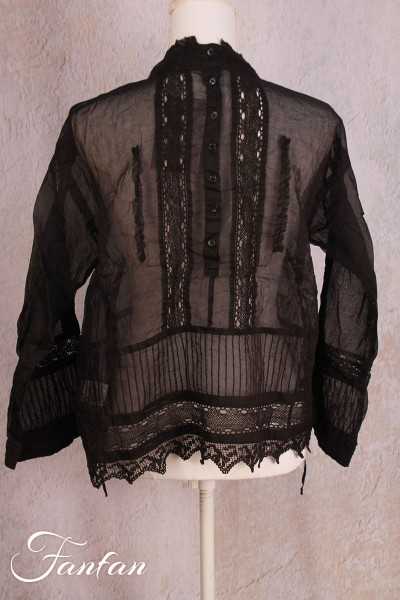 Ewa I Walla Blouse 44867 Organdie Black