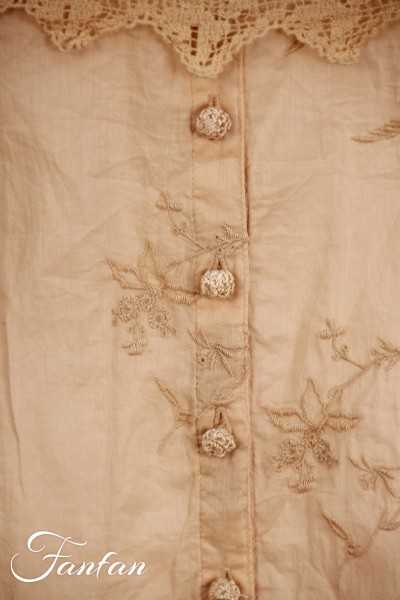Ewa I Walla Blouse 44872 Embroidered Ivory