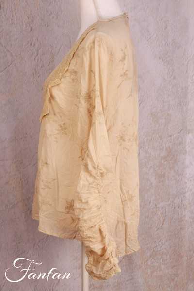 Ewa I Walla Blouse 44872 Embroidered Ivory