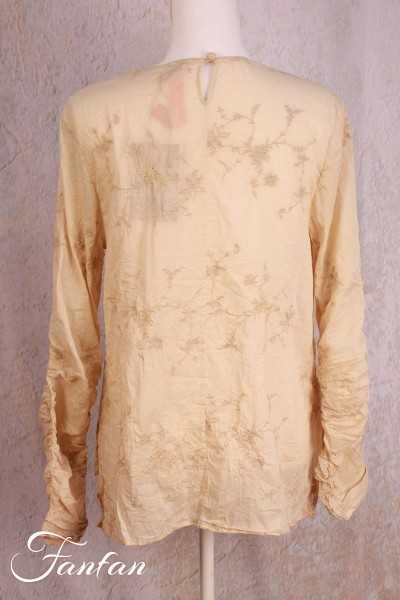 Ewa I Walla Blouse 44872 Embroidered Ivory