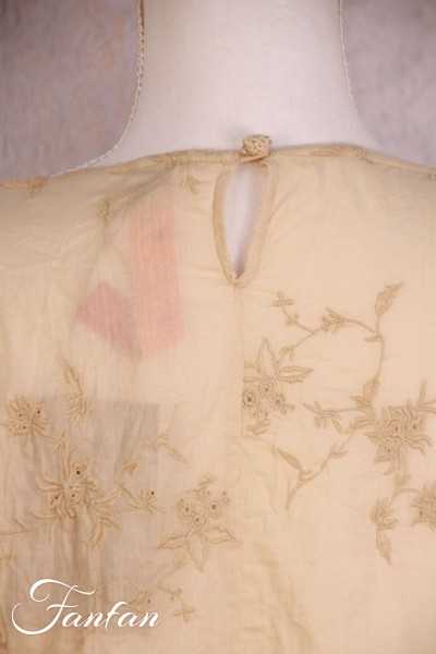 Ewa I Walla Blouse 44872 Embroidered Ivory