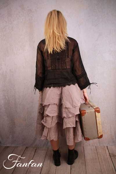 Ewa I Walla Blouse 44867 Organdie Black
