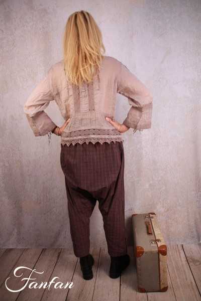 Ewa I Walla Blouse 44867 Organdie Ash