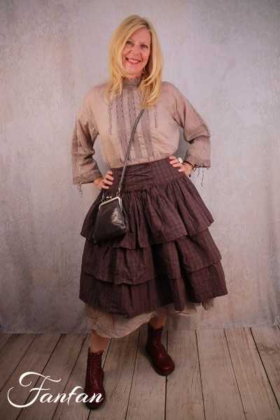 Ewa I Walla Blouse 44867 Organdie Ash