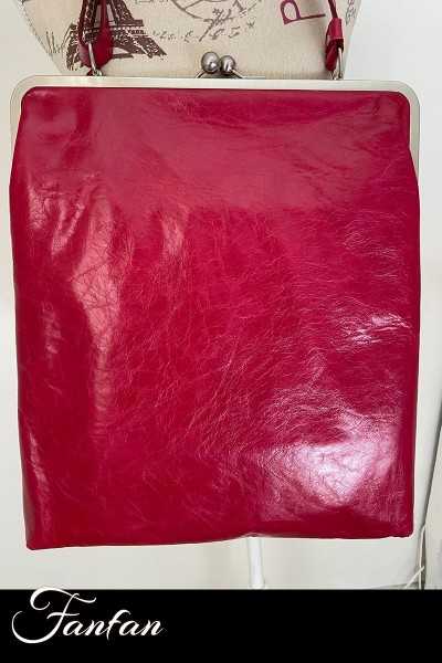 Volker Lang Sac à main Virginia Vintage Red