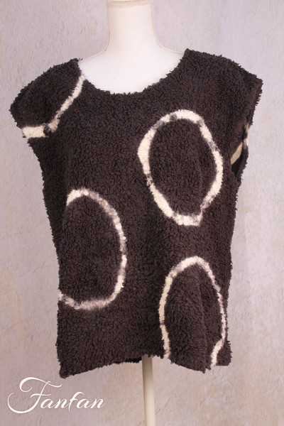 Privatsachen Pull Tie and Dye Meerflausch Satt