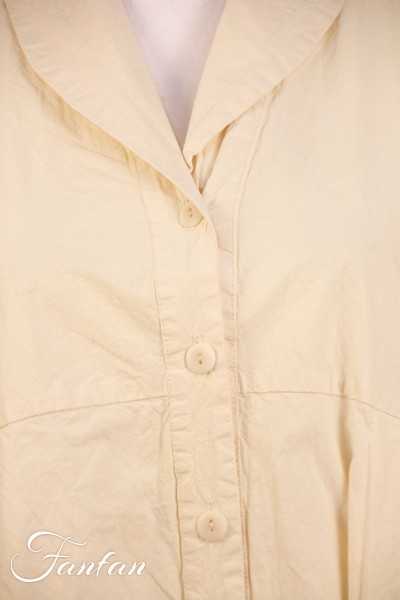 Privatsachen Manteau Schlankerl Kreide Coton