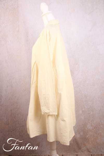 Privatsachen Manteau Schlankerl Kreide Coton