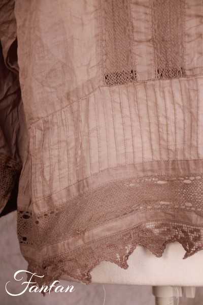 Ewa I Walla Blouse Ann 44867 Organdie Ash