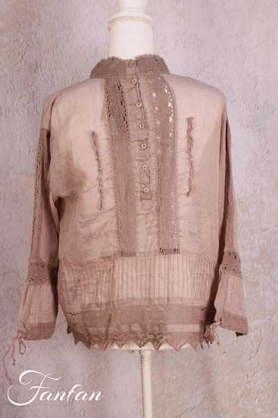 Ewa I Walla Blouse Ann 44867 Organdie Ash
