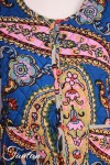 Orientique Naturally Kashmir Reversible Jacket 62568 Print
