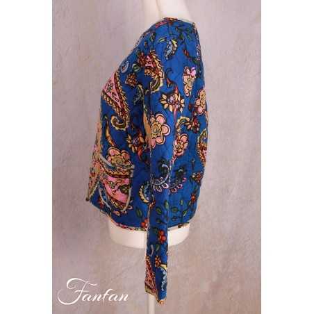 Orientique Naturally Kashmir Reversible Jacket 62568 Print
