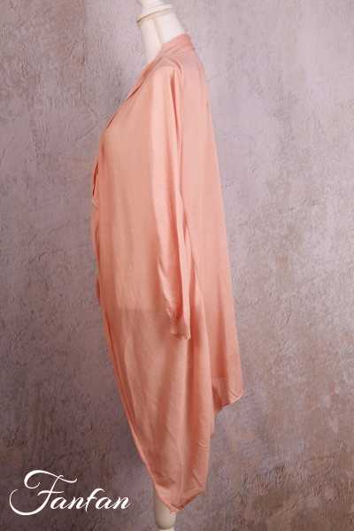 Orientique Naturally Gilet Knit Wrap 12221 Pink Clay